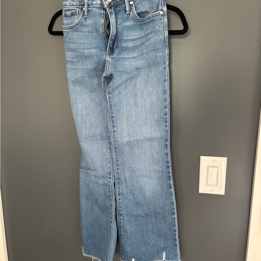 Just Black Women's Flare Jeans in Blue